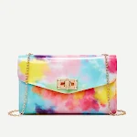 Clutch de tecido PU com estampa de cobra e porta-moedas com charme, um acessório elegante para guardar moedas, cartões e itens essenciais. — foto 2