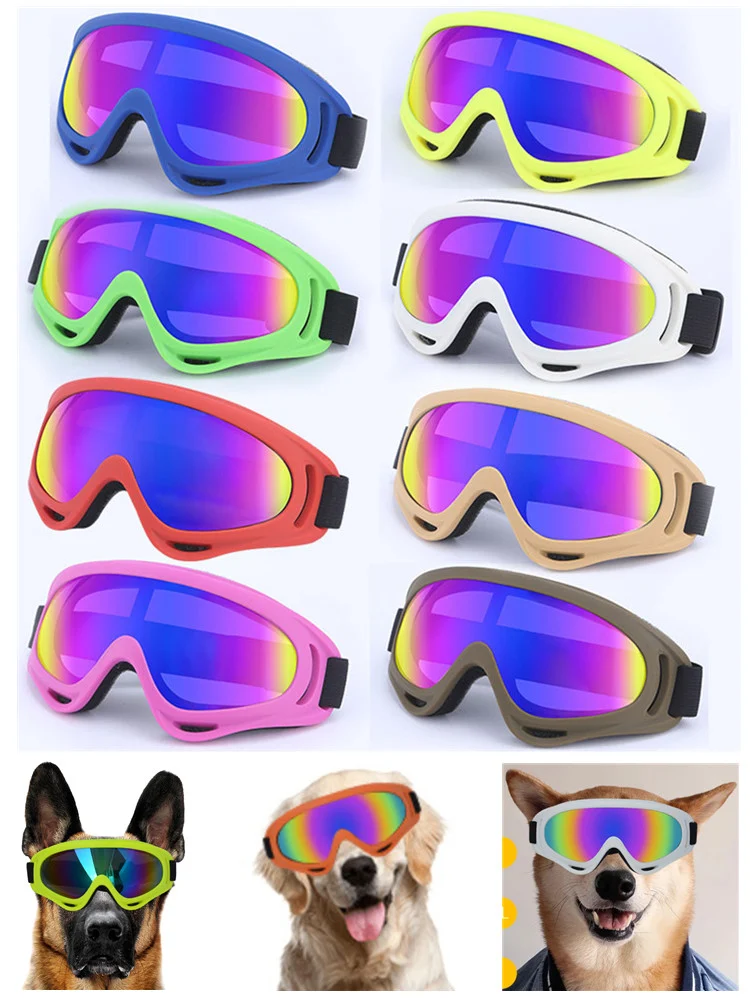 Title 2, Pet Products Big Dog Goggles Wind And Snow Prot...