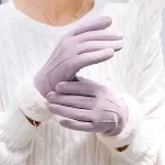 Purple double layer fleece