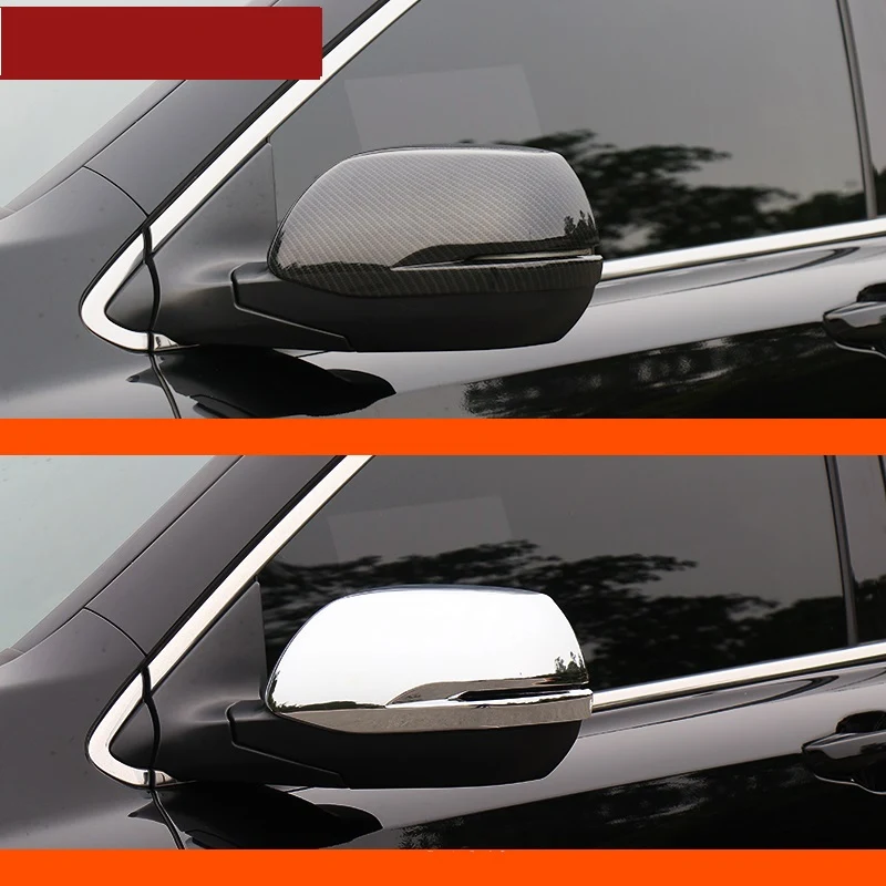 Nova Capa de Espelho Retrovisor Haoying com moldura de lantejoulas modificada. Design elegante, protege o espelho e fácil de instalar. — foto 1