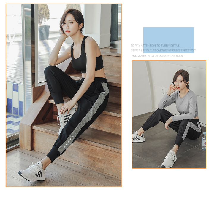 Title 5, Web Celebrity Fitness Suit for Women in Autumn ...