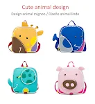 Kinder Rucksack mit niedlichen neuen Tier-Motiven, ideal für Schüler, bequemer Tragekomfort und attraktives Design. — foto 9