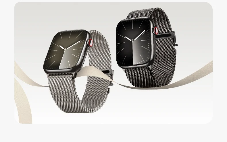 Title 1, Milanese Strap with Parachute Buckle for Applic...