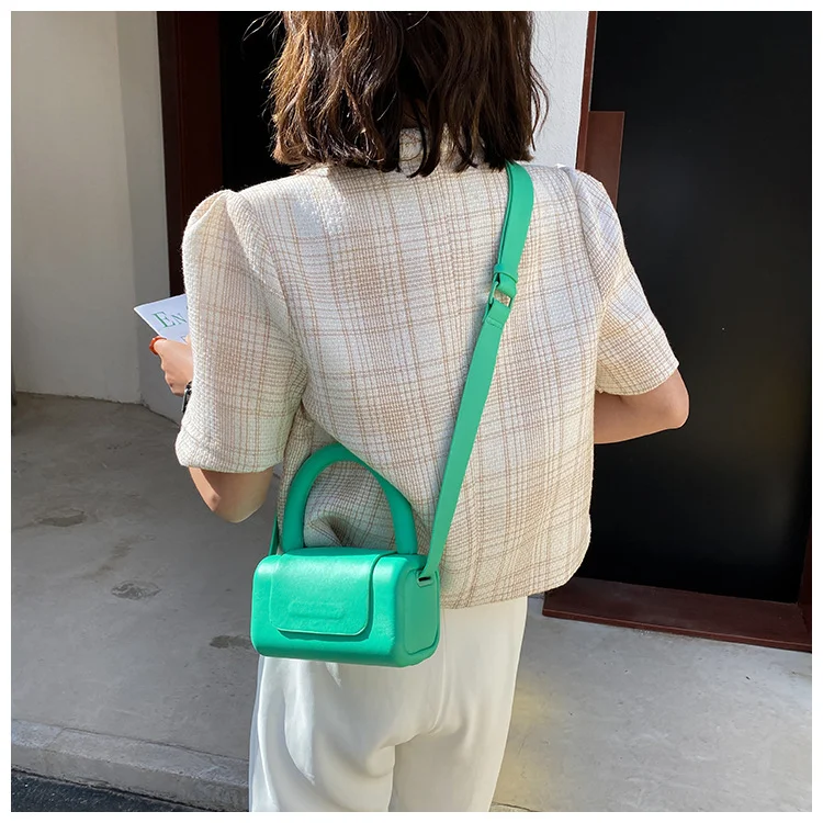 Title 10, Portable Pillow Simple Candy Color One-shoulder...
