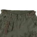 Low Waist Pocket Retro Casual Cargo Jeans for comfortable everyday wear. Stylish design with convenient pockets, perfect — photo 10