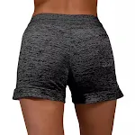 Losse casual shorts met hoge elastische tailleband, zakken en trekkoord. Comfortabele en veelzijdige shorts voor dagelijks gebruik. — foto 5