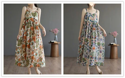 Title 8, Retro Elegant Age-reducing Vacation Skirt Mid-l...