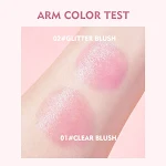 Natürliches Nude Rouge für Make-up, für einen strahlenden Teint und langanhaltende Farbe. Verleiht einen frischen, natürlichen Look, der Ihre Schönheit unterstreicht. — foto 5