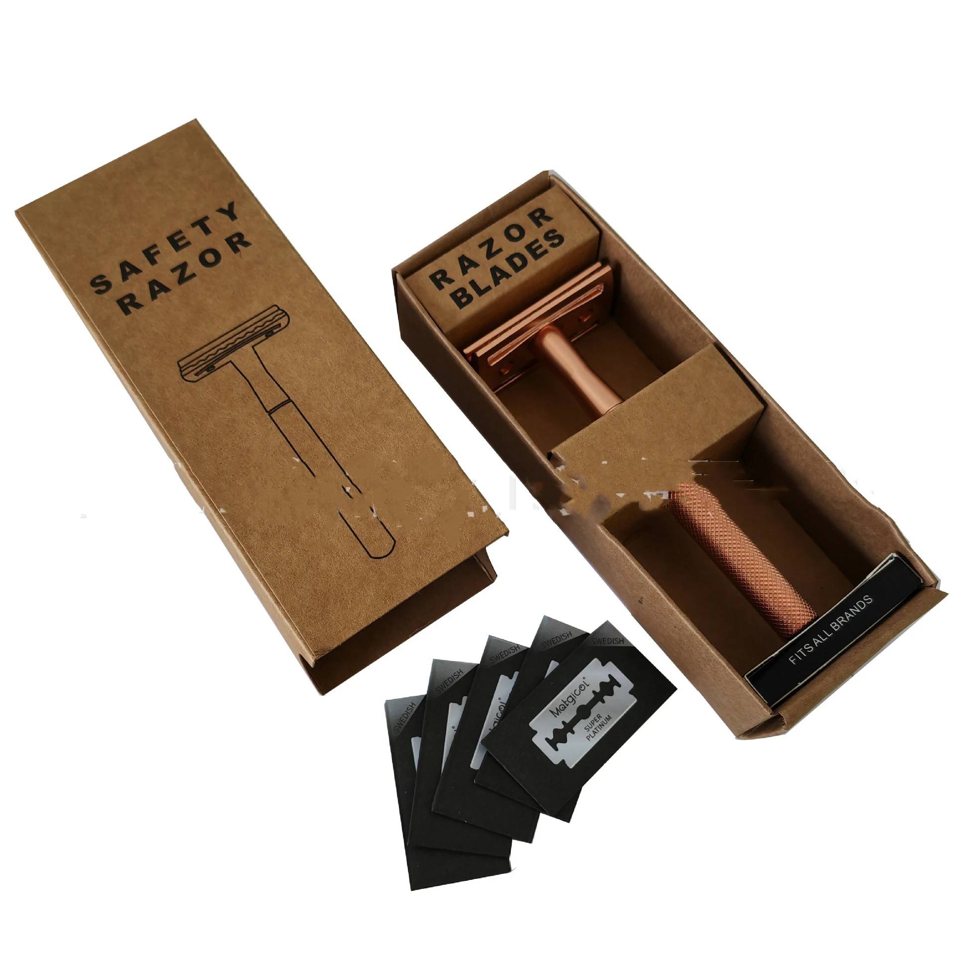 Men's Copper Manual Old-fashioned Shaver Get a classic, close shave with this premium quality shaver. Experience precisi — photo 10