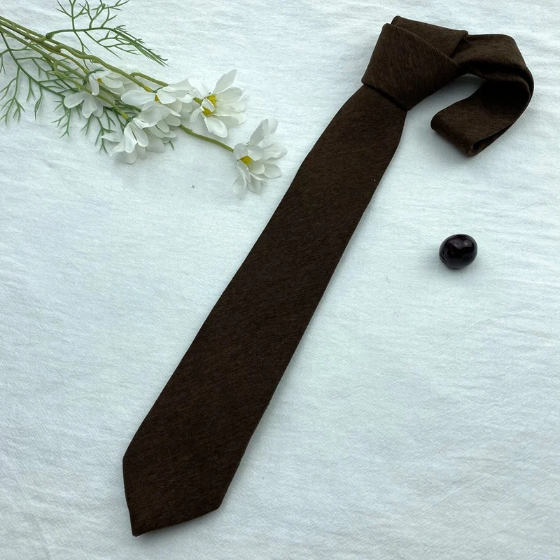 Title 1, Striped Tie Retro Style with Contrast Color for...