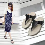 Damen Beach Seaside Plateau Flip Flops mit Schnalle, perfekt für Strand und Meer, bieten Komfort und einen modischen Look. — foto 6