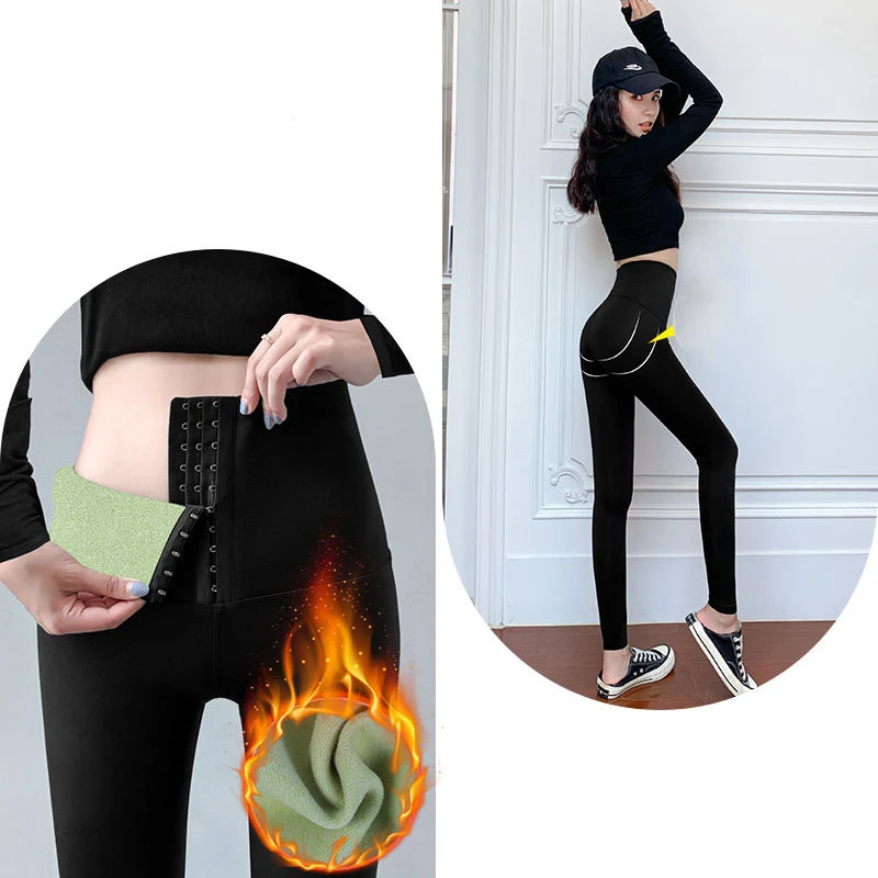 Title 12, Womens Outer Wear Plus Velvet Thick Leggings. ...