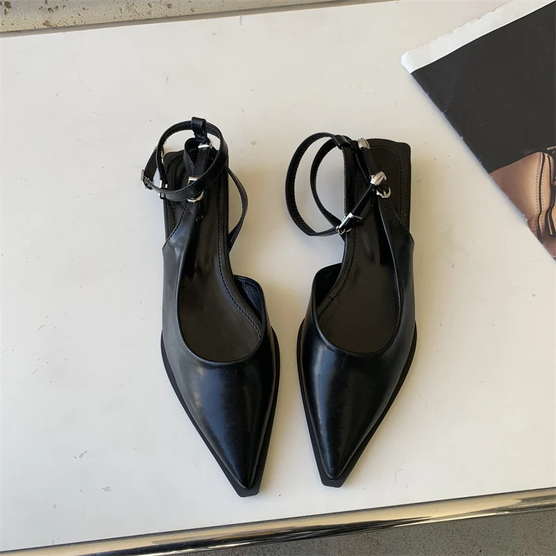 Women's Fashion Pointed Toe Back Sling Sandals, comfortable and stylish, perfect for everyday wear and special occasions — photo 8