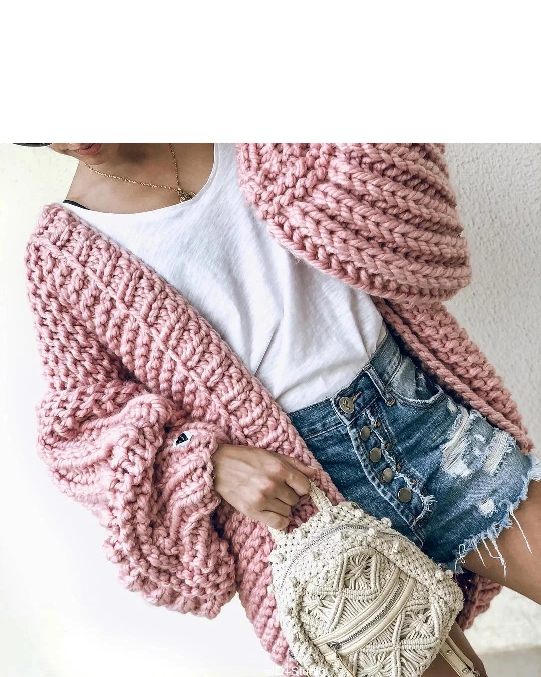Title 8, Wool knit cardigan