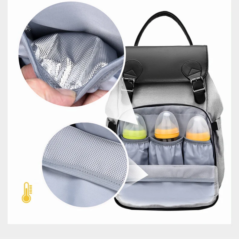 Title 1, Bolsa multifuncional dupla para mãe e bebê, tec...
