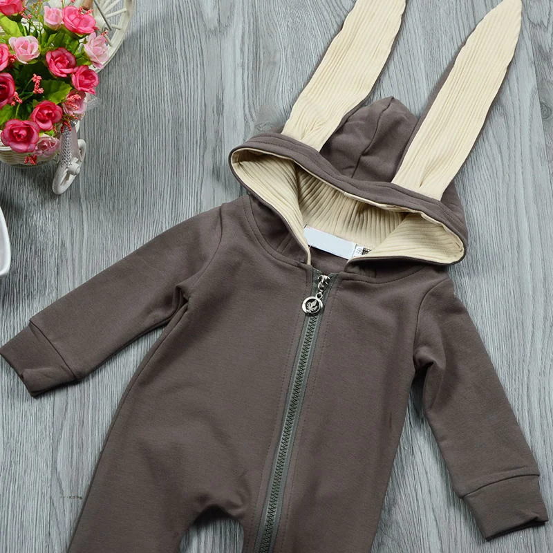 Macacão para Bebês Recém-Nascidos Roupas de Bebê Jumpsuit Confortável e estiloso Tecido macio e respirável Presente perfeito para o bebê Fácil de vestir — foto 5