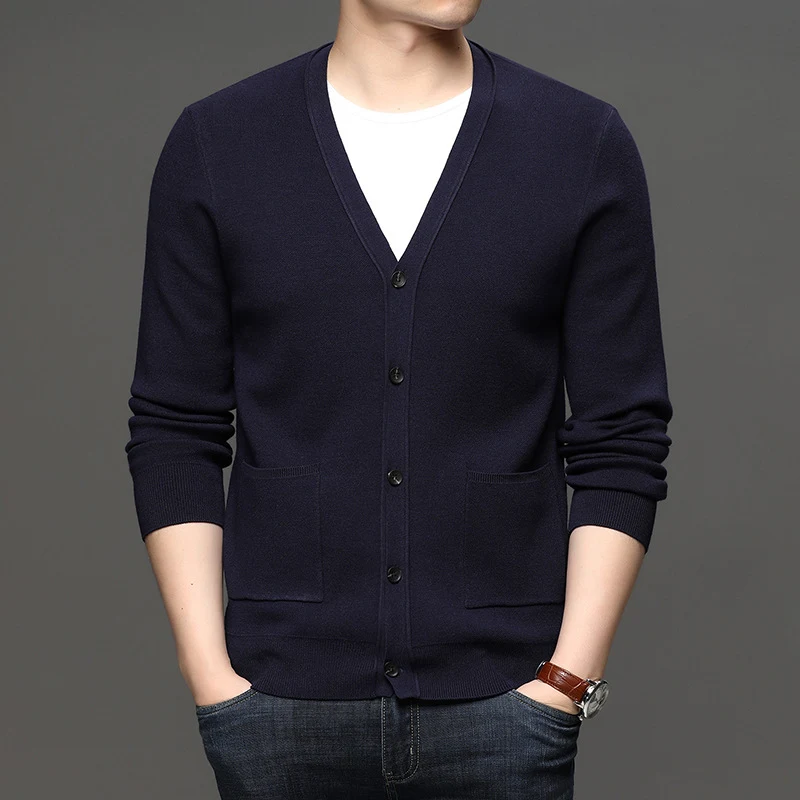 Title 4, Youth Knitwear Solid Color Casual Jacket Comfor...
