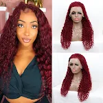 Peluca de cabello humano con encaje frontal 13x4, estilo de gorra, aspecto natural, cómoda y versátil para un peinado perfecto. — foto 6