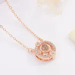 Round (rose gold)