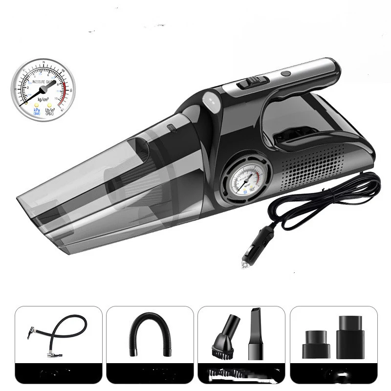 Digital Air Quality Display Car Vacuum Cleaner. Cleans effectively, monitors air quality, and ensures a healthy and clea — photo 5