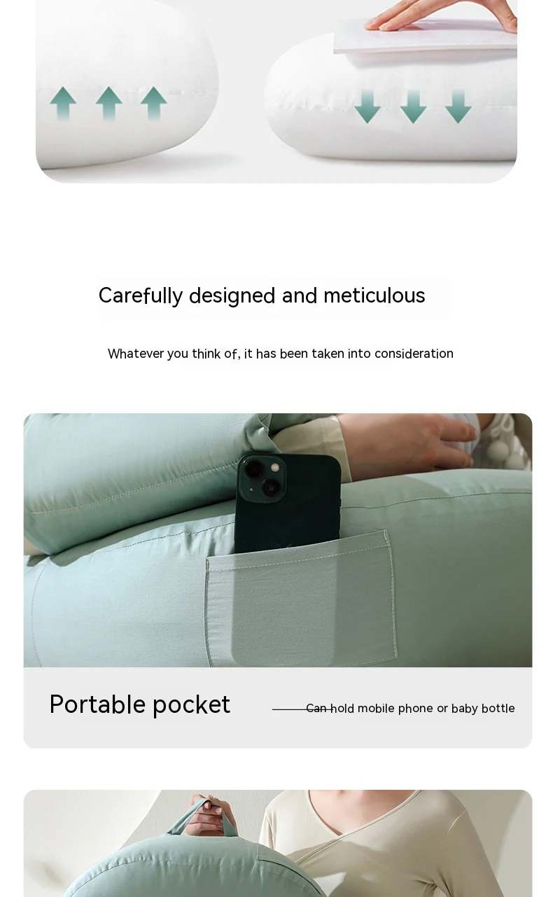 Title 11, Nursing pillow with waist support, the feeding ...