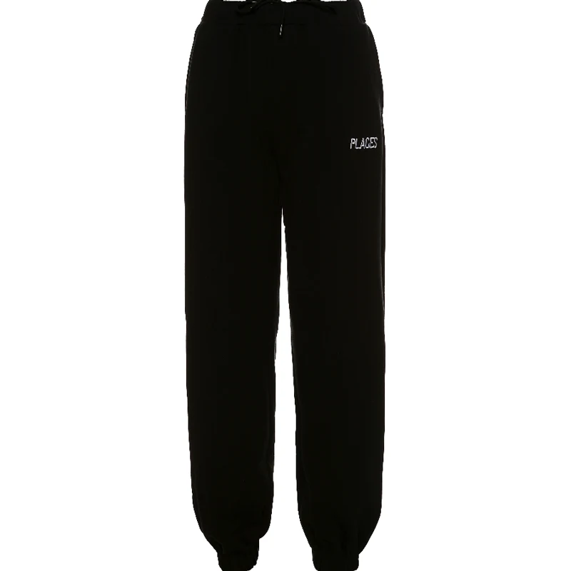 High-waist wide-leg track pants for women. Comfortable and stylish activewear, perfect for workouts or casual wear, offe — photo 1