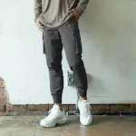 Autumn New Men's Running Workout Pants Fitness Tooling for active lifestyles. Perfect for gym, running, and various fitn — photo 3