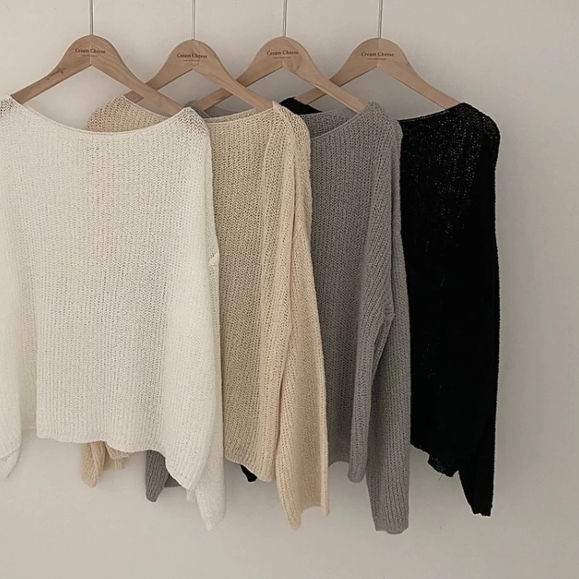 Maglione sottile in seta di ghiaccio da donna, vestibilità ampia, camicetta protettiva solare, perfetta per l'estate e il tempo libero. — foto 13