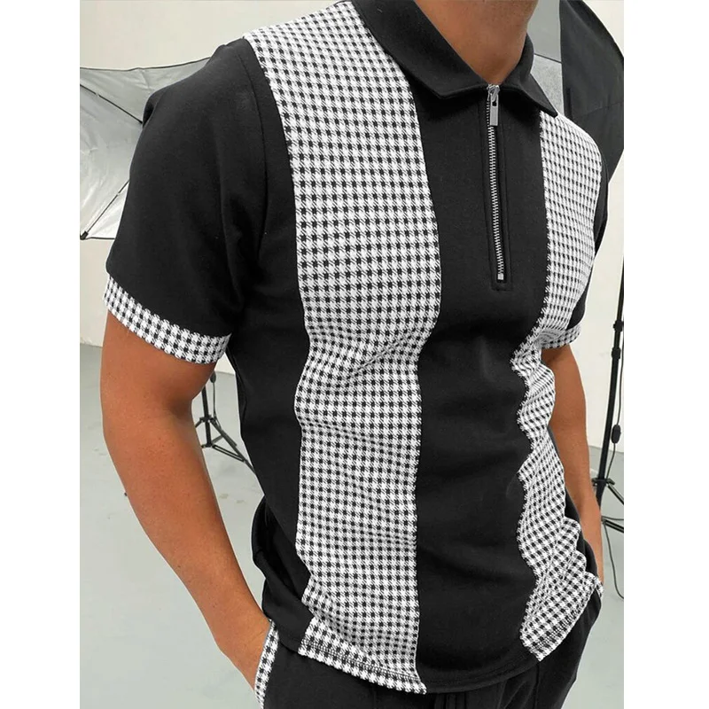 Title 12, Mens Polo Shirt Solid Polo Shirts Brand Men Sh...