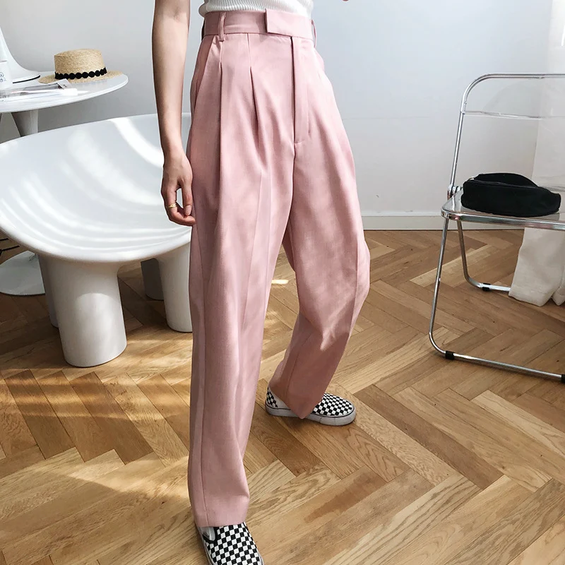 Damen lässige weiße Anzughose Net Red, stilvoll und bequem für einen trendigen Look, ideal für Alltag und Freizeit. — foto 3