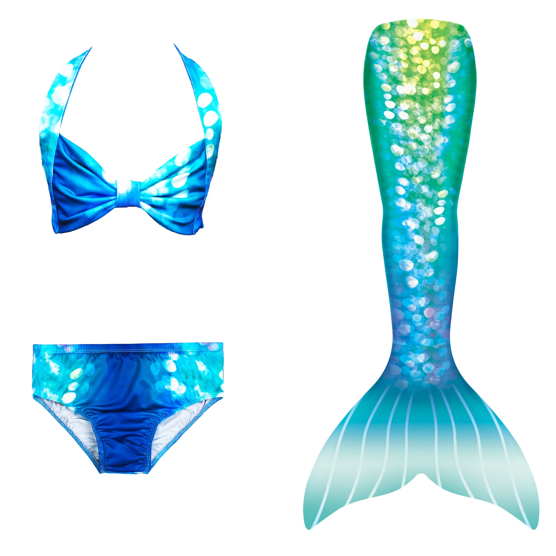 Biquíni maiô de sereia para nadar com estilo. Aproveite o verão, praia e piscina com este design único e confortável, perfeito para você arrasar e se sentir linda. — foto 7