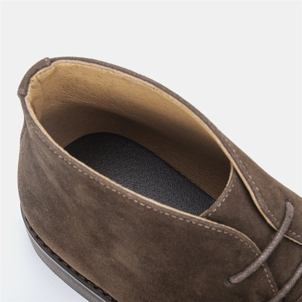 Botas Martin clássicas vintage masculinas para o deserto, confortáveis e duráveis. Design atemporal para um visual estiloso e pronto para qualquer desafio. — foto 5