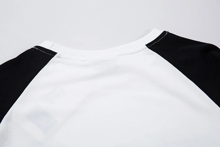 Color contrast patchwork round neck half sleeve top. Achieve a stylish and comfortable look with this versatile top for — photo 9
