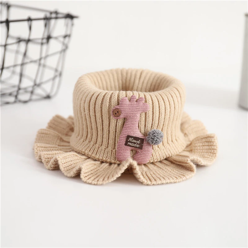 Cachecol infantil de lã pura com desenho de desenho animado, macio e quente, ideal para aquecer e proteger as crianças do frio. — foto 11