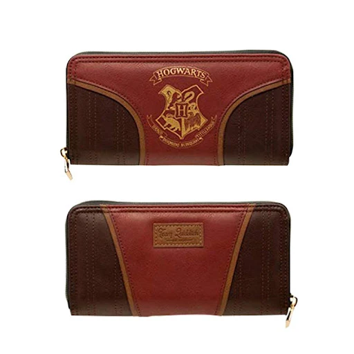 Title 4, Zipper Wallet Brown Pu Leather Long Wallet