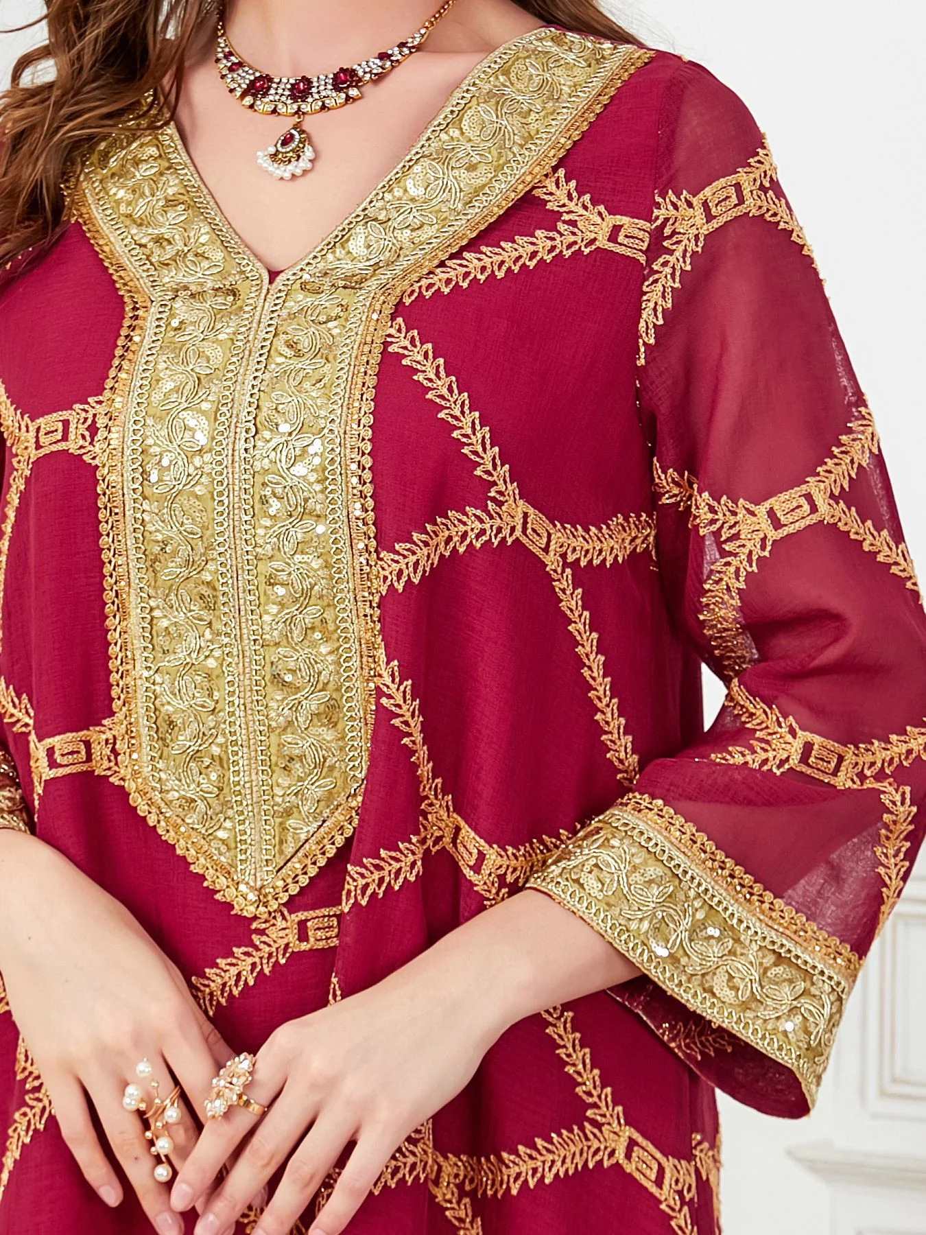 Title 3, New Womens Robe Long Sleeve Dress