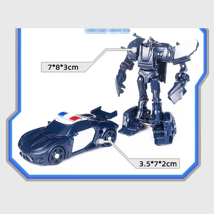 Title 17, Pocket Transforming Robot Mini Model for portab...