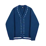 Suéter de tricô solto e charmoso Estilo coreano Suéter moderno para casais Perfeito para um visual casual e estiloso com conforto. — foto 1