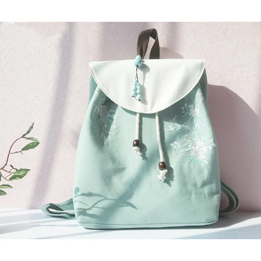 Title 3, Mochila con cordón de lona Art and Leisure para...
