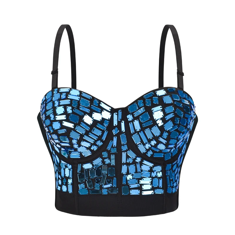 Nightclub Party Short Tube Top Outer Bra - Perfect for a night out, offers comfort, style, and a sexy look, dance the ni — photo 5