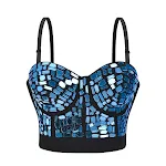 Nightclub Party Short Tube Top Outer Bra - Perfect for a night out, offers comfort, style, and a sexy look, dance the ni — photo 5