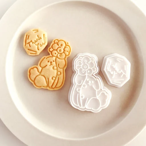Title 10, Kitten Bear Puppy Holding Flower Animal & Flora...