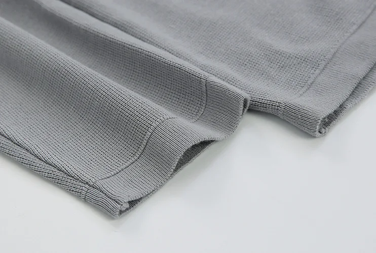 Title 15, Suéter masculino coreano de cor sólida estilo L...