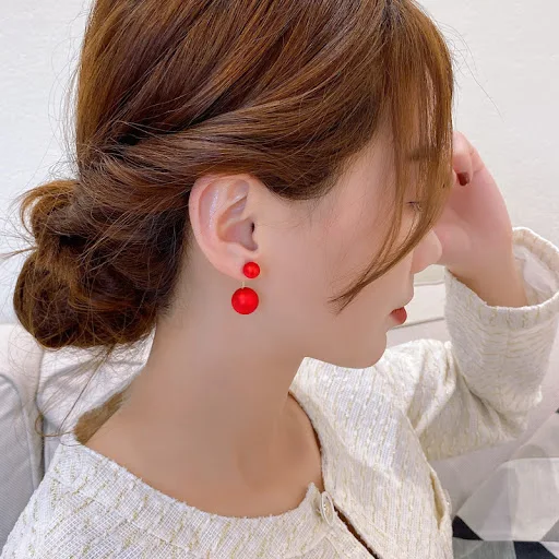 Title 7, Boucles doreilles longues en argent 925, zirco...
