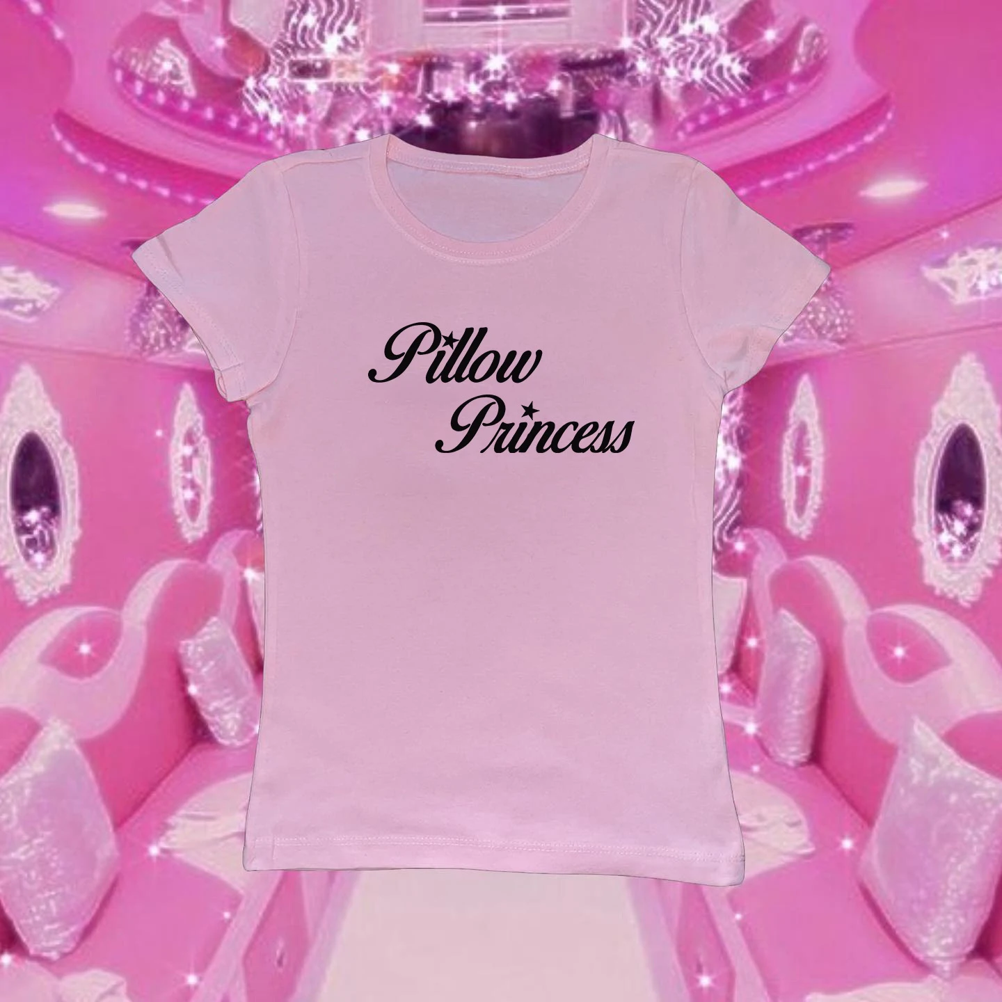 Punk letter print crop top voor dames Korte mouwen Schattige stijl Ideaal voor een trendy en casual look Comfortabel en modieus Perfecte pasvorm — foto 14