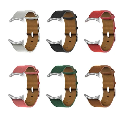 Title 7, Straight Interface Leather Watch Strap