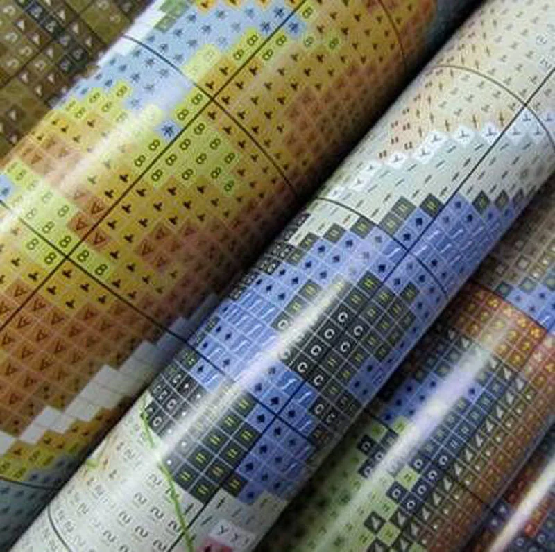 Living Room DIY Printed Cloth New Cross Stitch Material Package, create beautiful home decor with easy cross stitch, per — photo 3