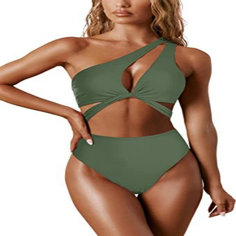 Women's Split Bow Bikini Swimsuit perfect for the beach or pool. Stylish, comfortable design enhances your figure and le — photo 21