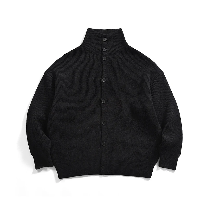 Japanese-style retro loose long-sleeved sweater, offering comfortable casual wear, perfect for everyday style with a vin — photo 2