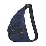 Bolsa de peito casual crossbody masculina, perfeita para o dia a dia. Leve seus pertences com segurança, conforto e estilo. Ideal para diversas ocasiões. — foto 1
